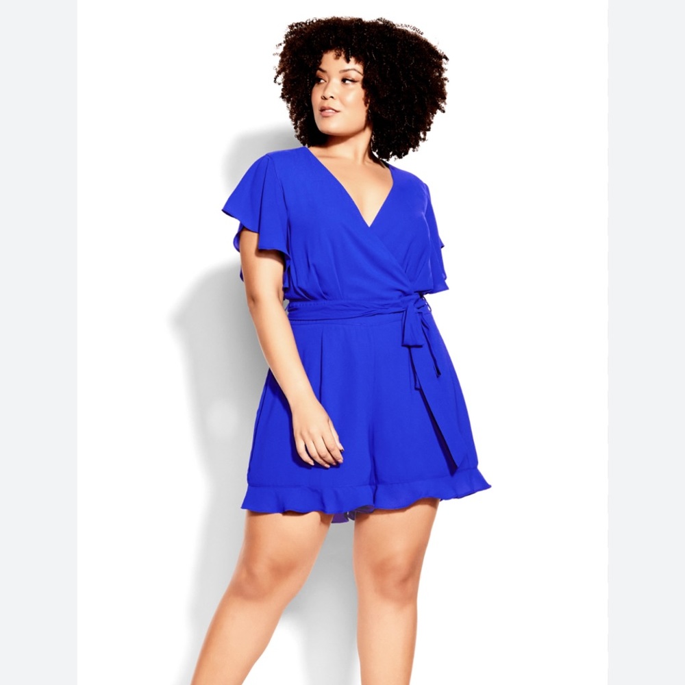 City Chic Plus Size Playsuit Romper